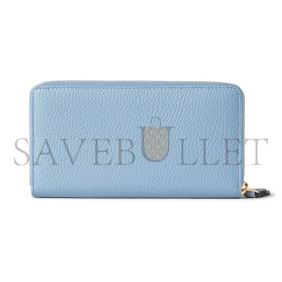 GUCCI BI-COLOR GG MARMONT ZIP AROUND WALLET 456117CAO2G4941 (19*10.5*2cm)