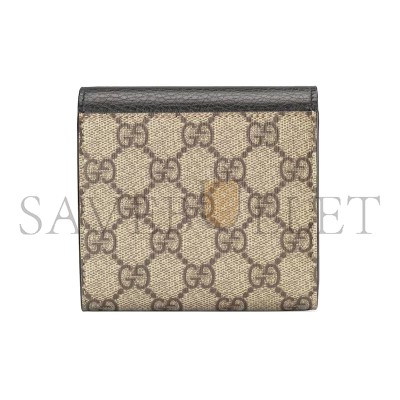 GUCCI GG MARMONT BI-COLOR MEDIUM WALLET 59858717WAG1283 (12*10*3cm)