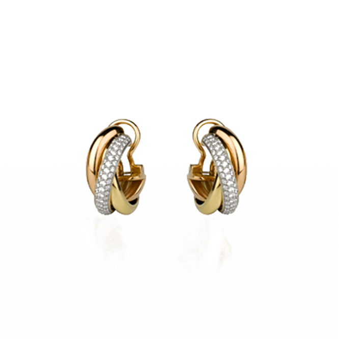 CARTIER TRINITY EARRINGS B8031900