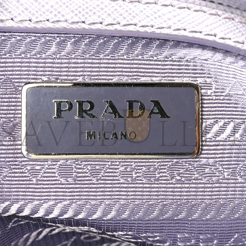 PRADA SAFFIANO LUX CONVERTIBLE BOWLER GLICINE (24*15*14cm)