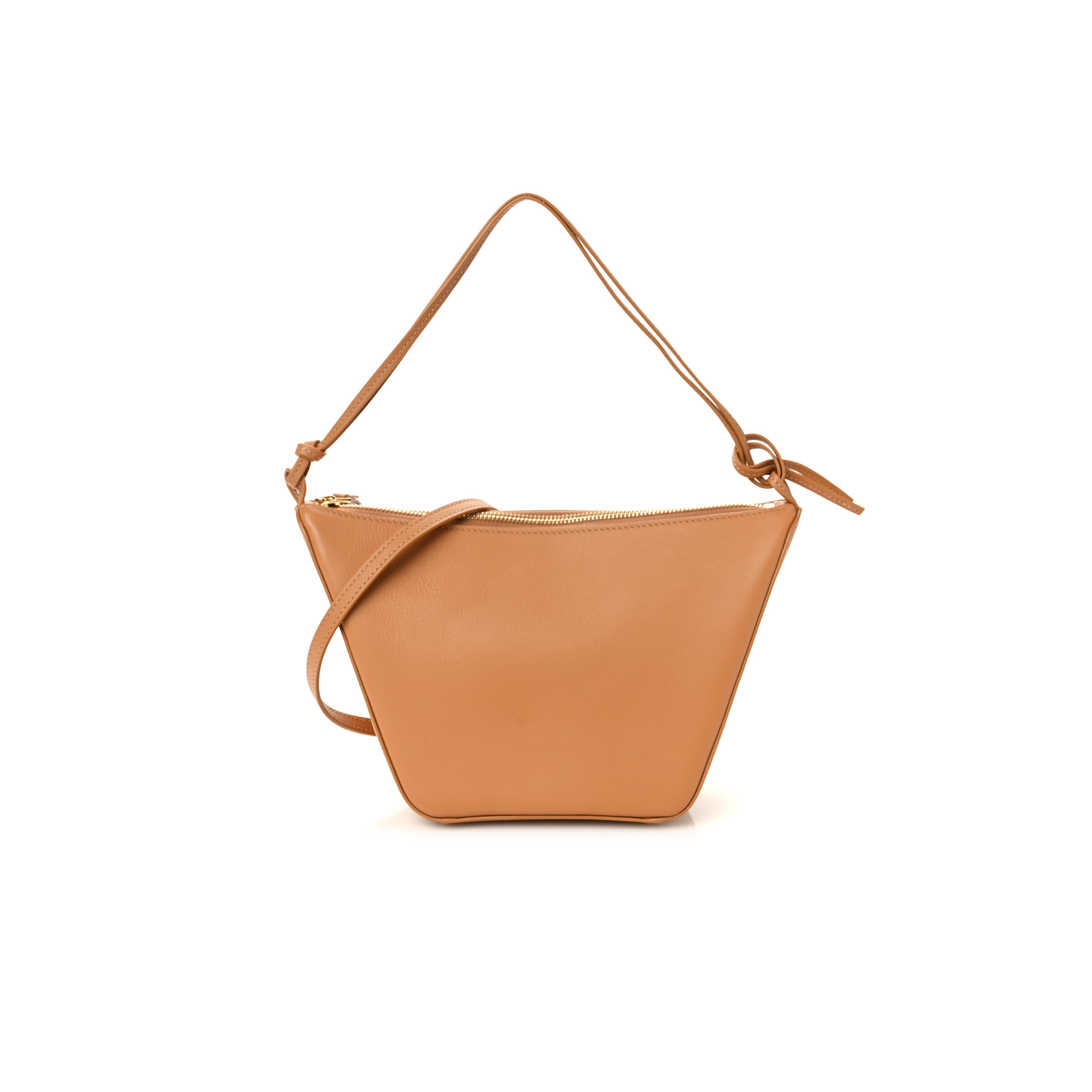 LOEWE CALFSKIN MINI HAMMOCK HOBO WARM DESERT (17*15*10cm)