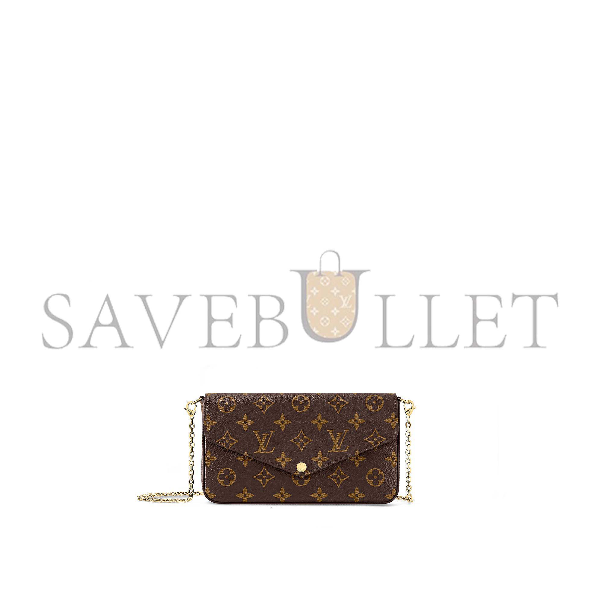 LOUIS VUITTON FÉLICIE POCHETTE M63700 (21*12*3cm)