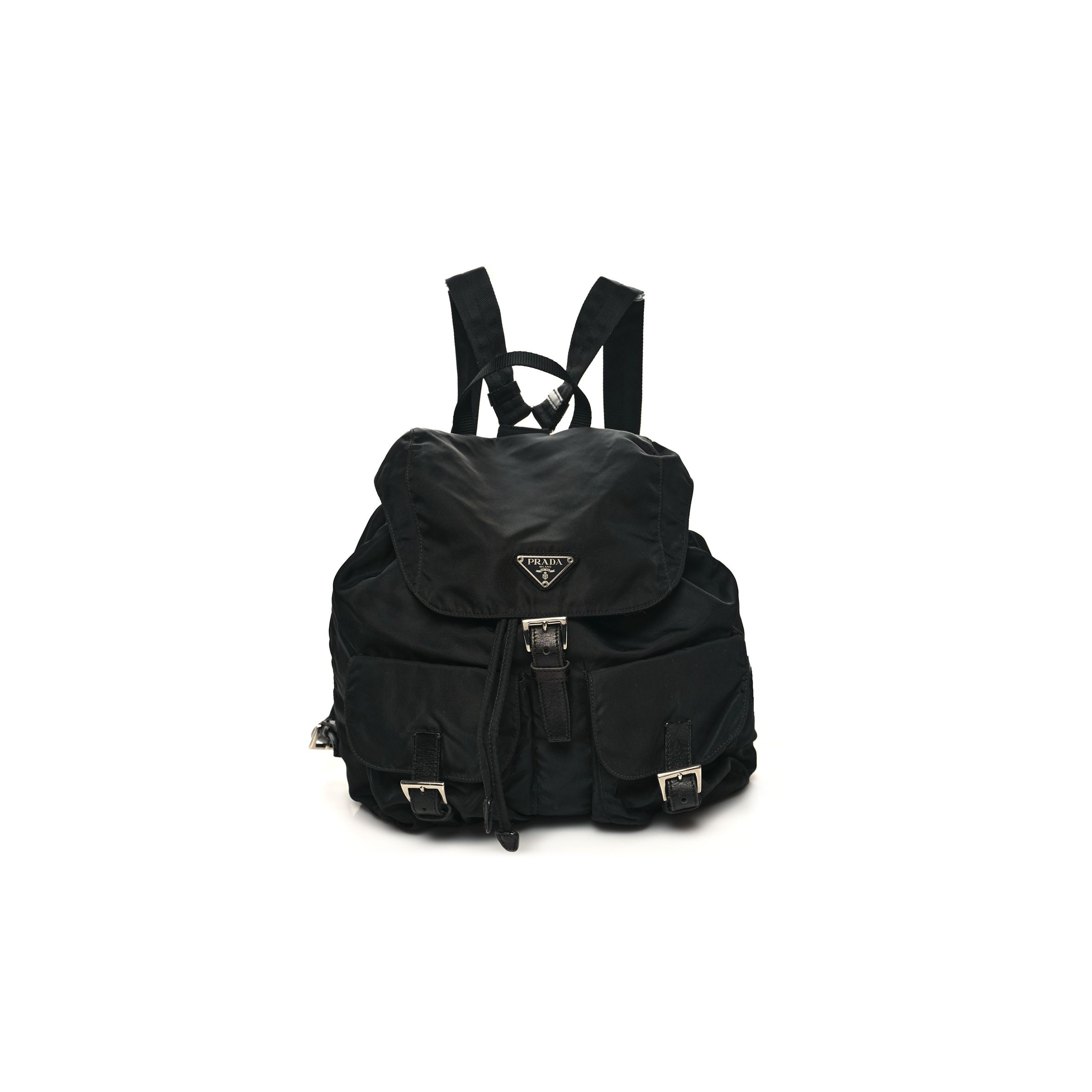 PRADA TESSUTO NYLON VELA BACKPACK BLACK (31*29*11cm)