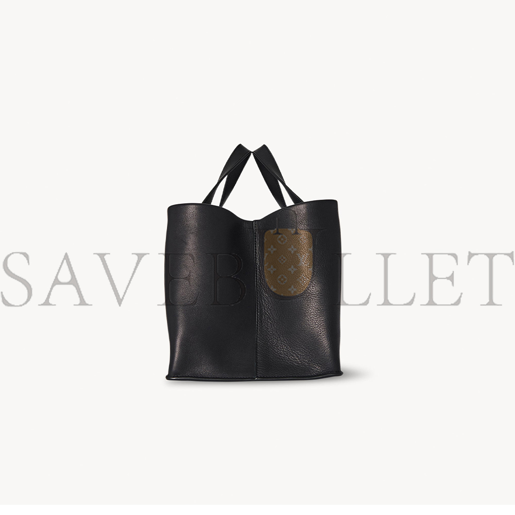 THE ROW IDAHO BAG IN LEATHER BLACK W1593L72BLSG (35*20*17cm)