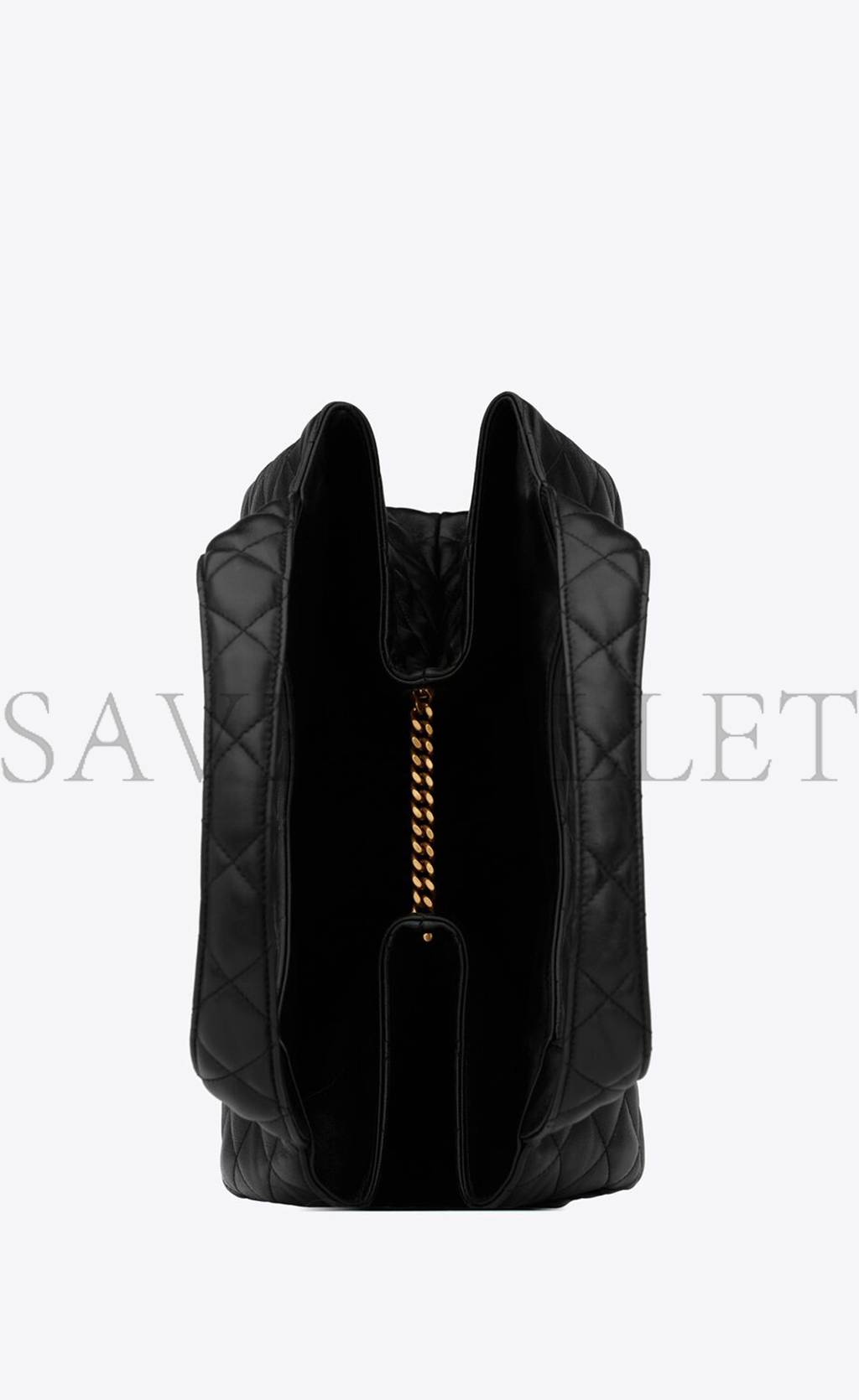 YSL ICARE MAXI SHOPPING BAG IN QUILTED LAMBSKIN 698651AAANG1000 (43*39*8cm)